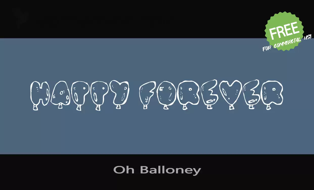 Sample of Oh-Balloney