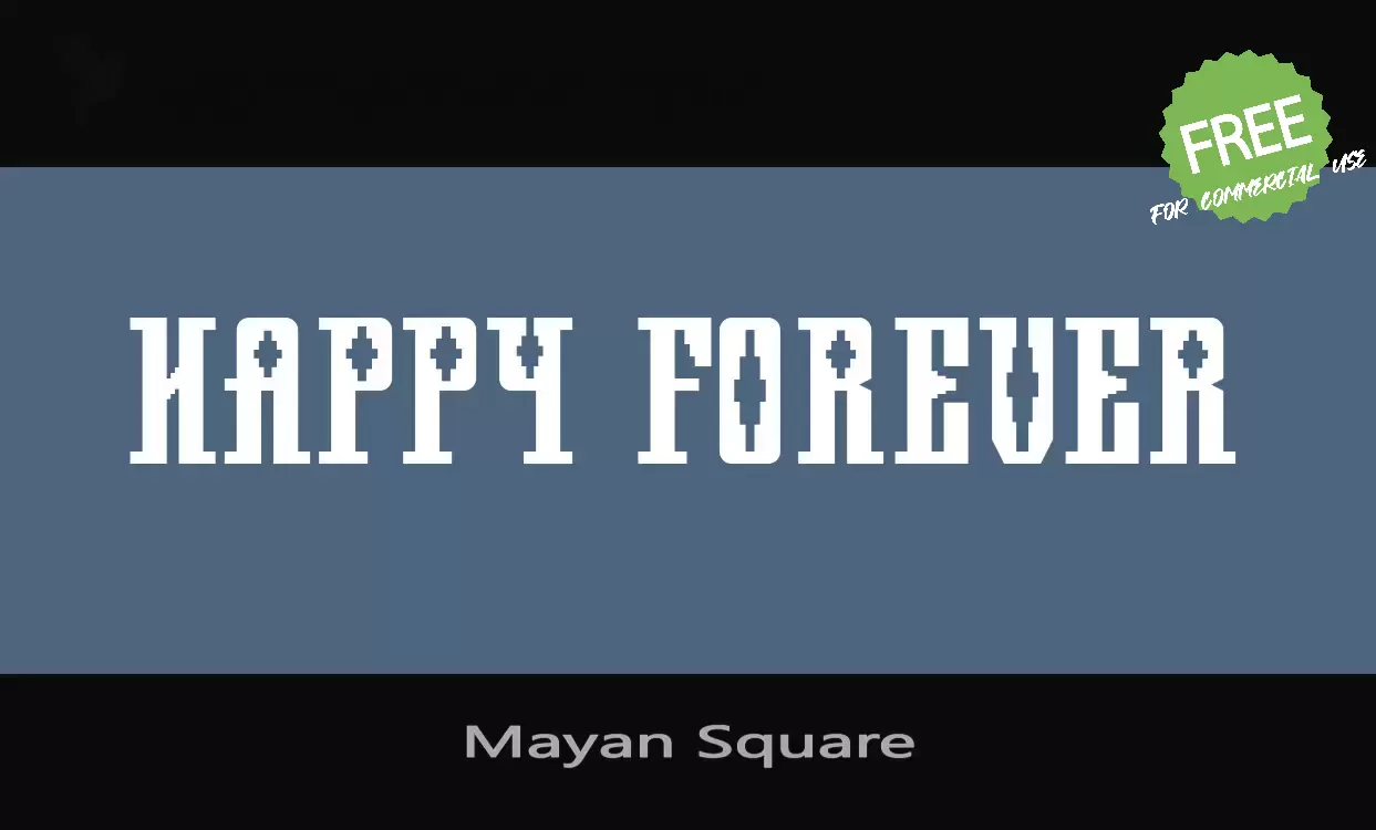 Sample of Mayan-Square