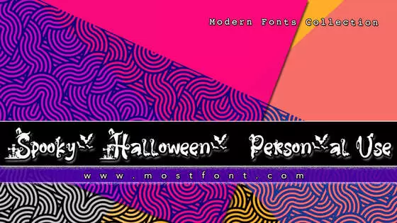 Typographic Design of Spooky-Halloween---Personal-Use