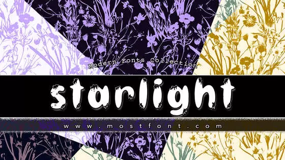 Typographic Design of Starlight