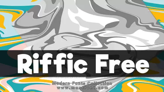 Typographic Design of Riffic-Free