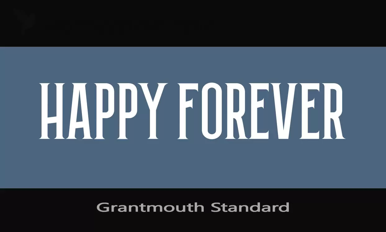 Font Sample of Grantmouth-Standard