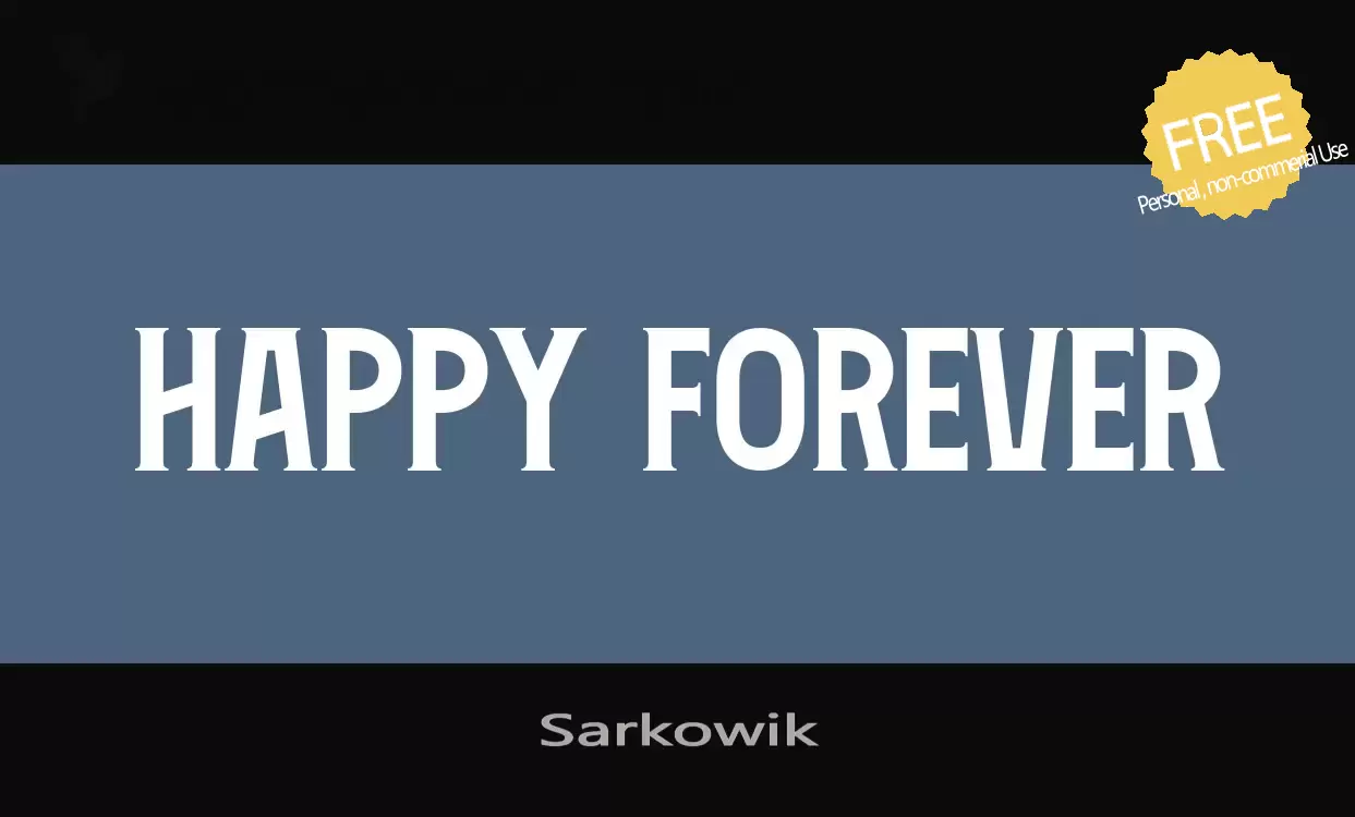 Sample of Sarkowik