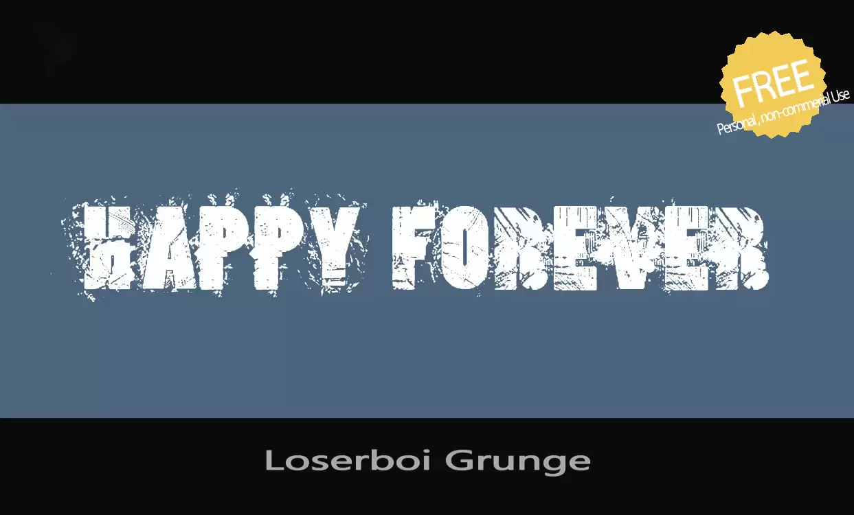 Sample of Loserboi-Grunge