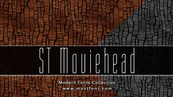 「ST-Moviehead」字体排版图片