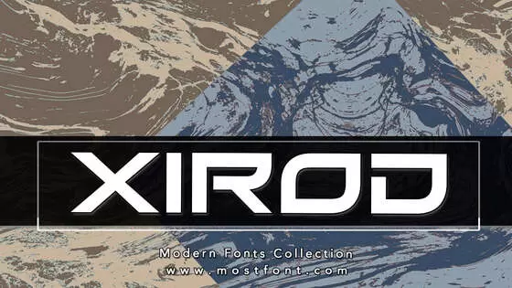 Typographic Design of Xirod