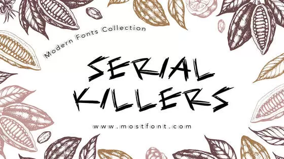 Typographic Design of Serial-Killers
