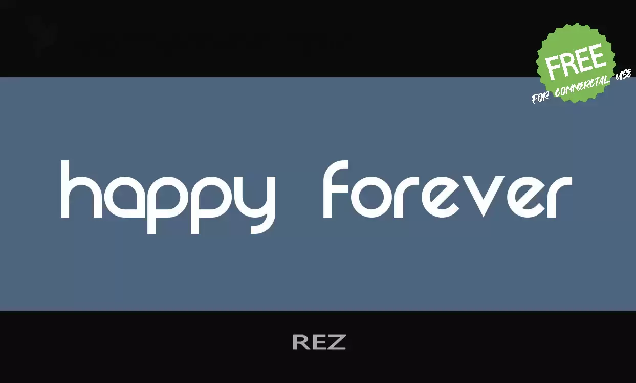 「Rezland-Logotype-Font」字体效果图