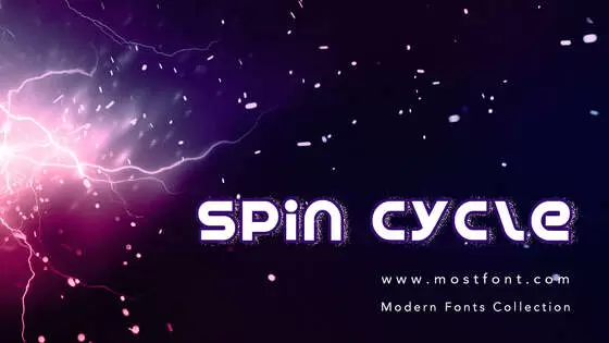 Typographic Design of Spin-Cycle