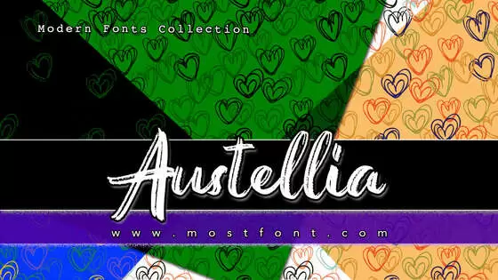 Typographic Design of Austellia