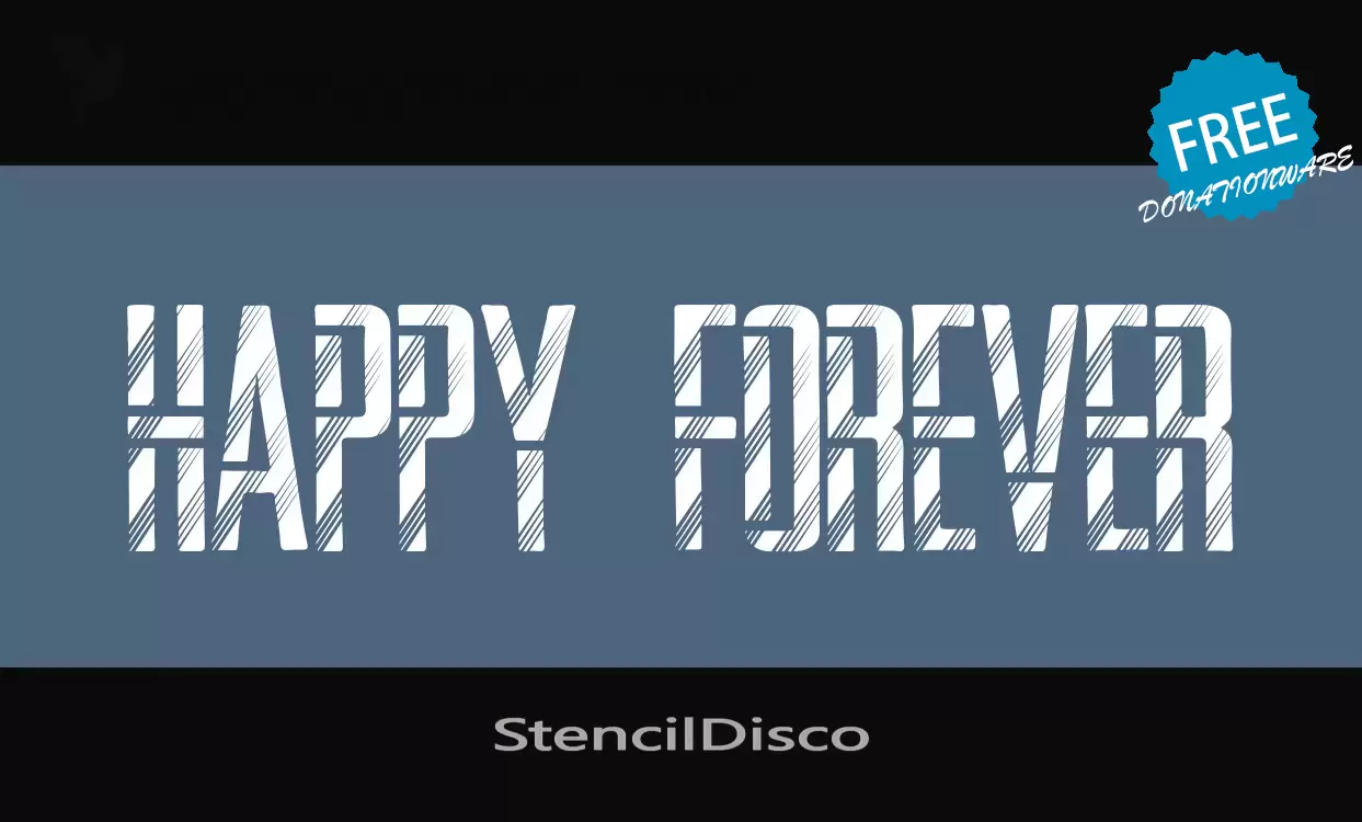Sample of StencilDisco