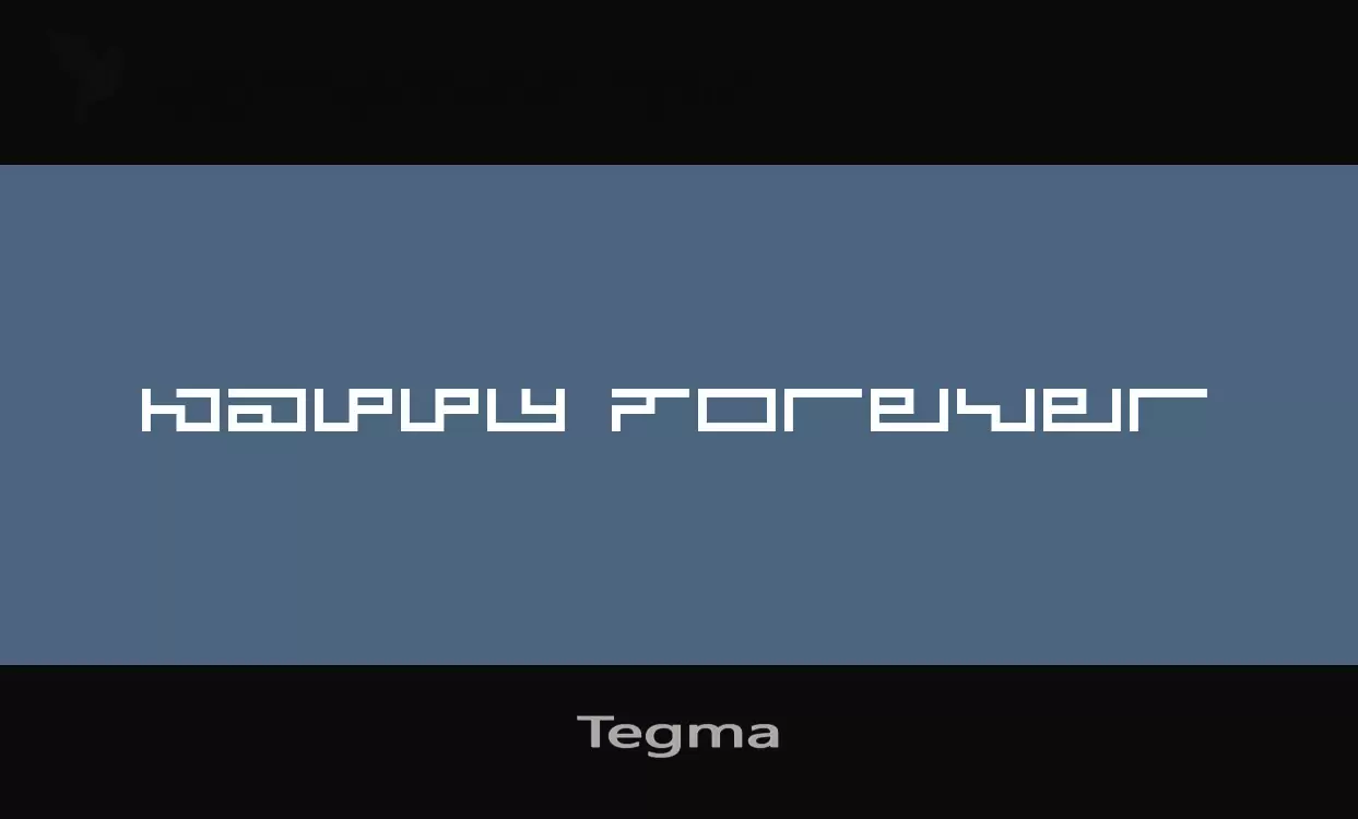 Sample of Tegma