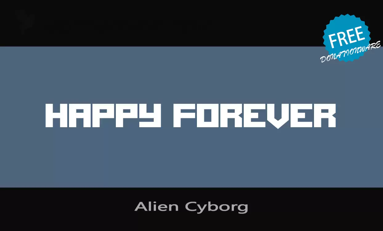 Sample of Alien-Cyborg