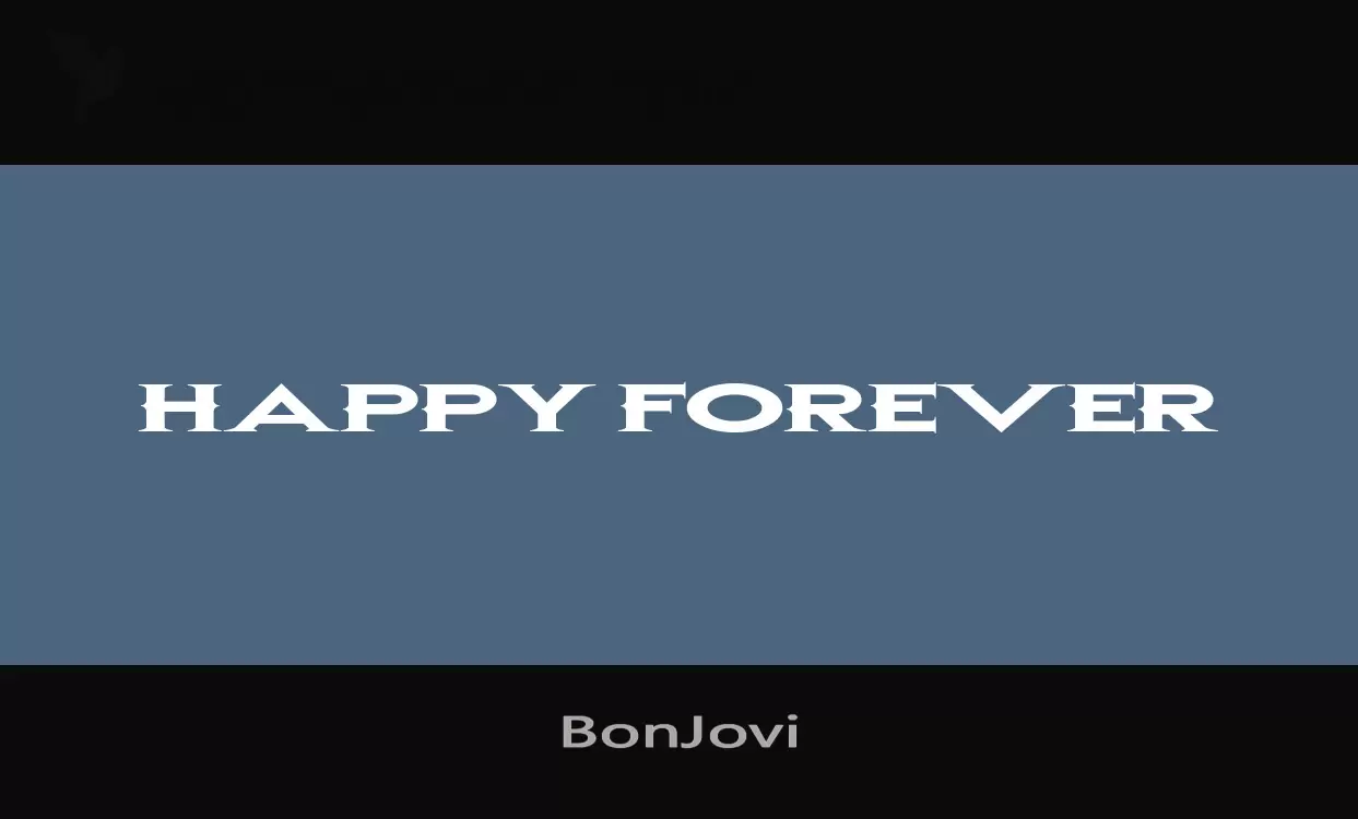 Sample of BonJovi