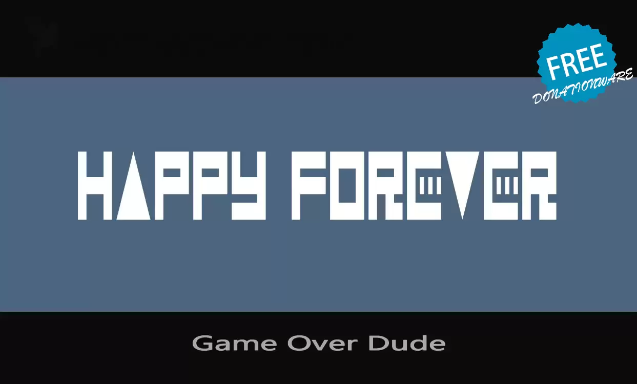 Sample of Game-Over-Dude