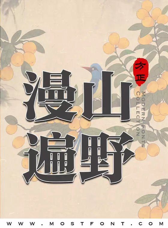 Typographic Design of 方正大雅宋简体