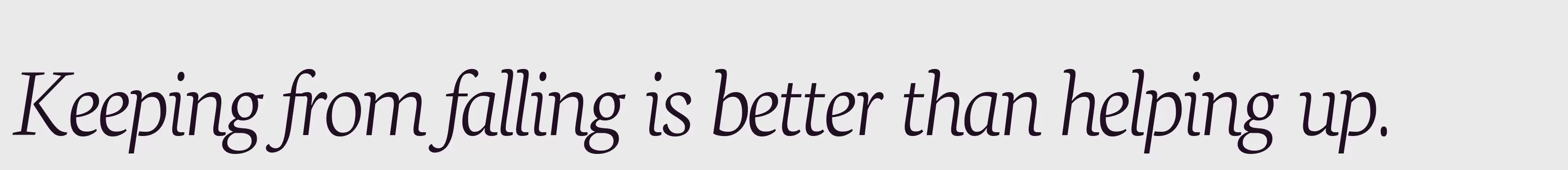 Preview Of ExtralightItalic