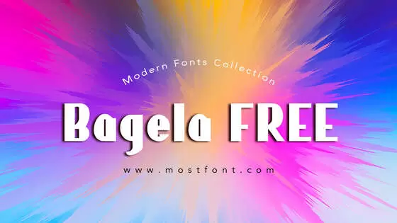 Typographic Design of Bagela-FREE