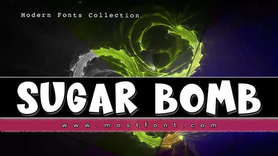 Typographic Design of Sugar-Bomb