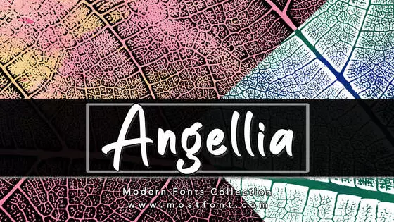 Typographic Design of Angellia