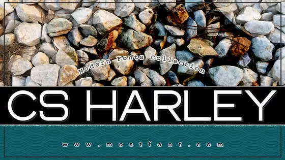 「CS-Harley」字体排版图片