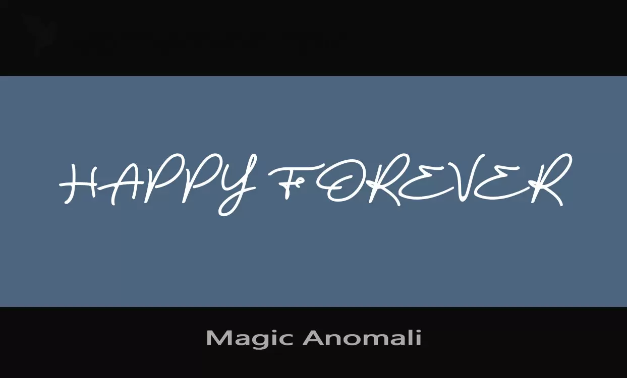 Sample of Magic-Anomali