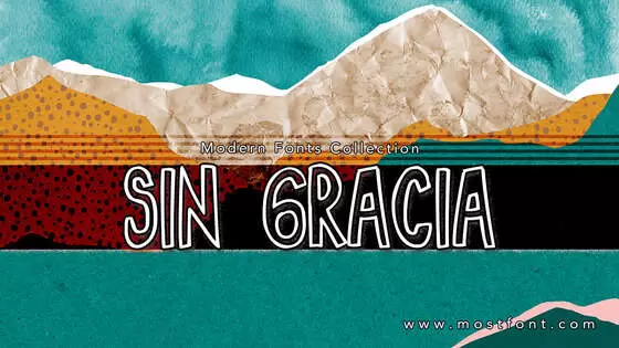 Typographic Design of Sin-Gracia