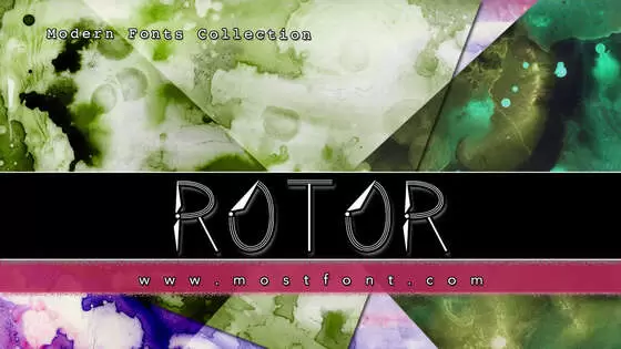 Typographic Design of Rotor