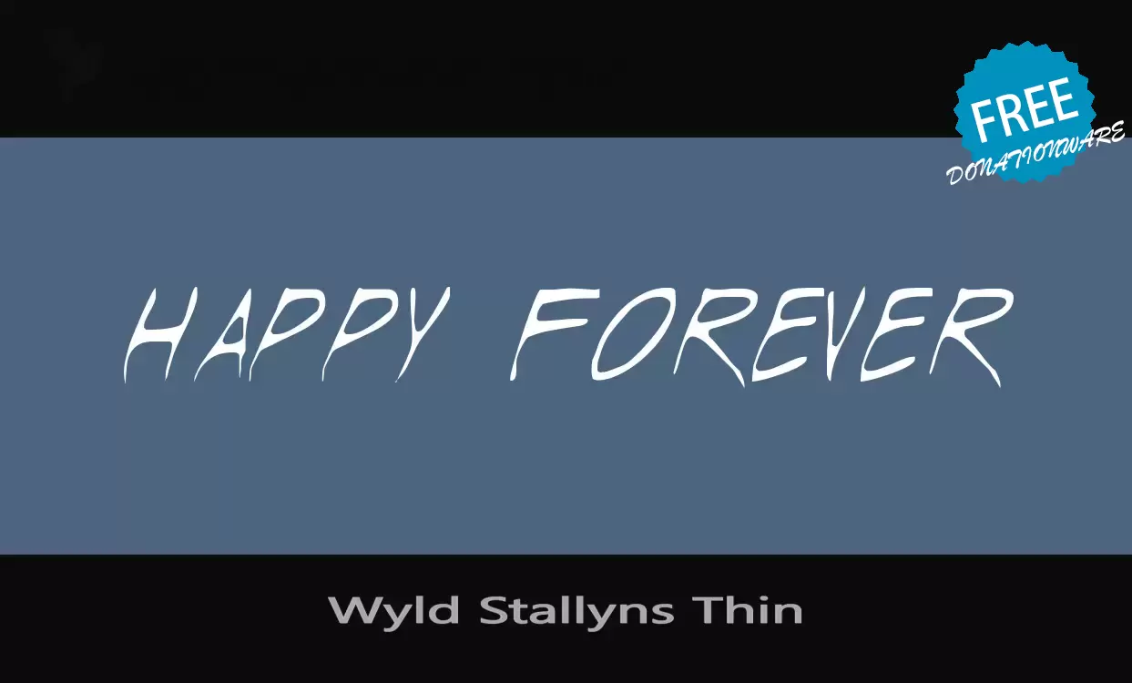Sample of Wyld-Stallyns-Thin