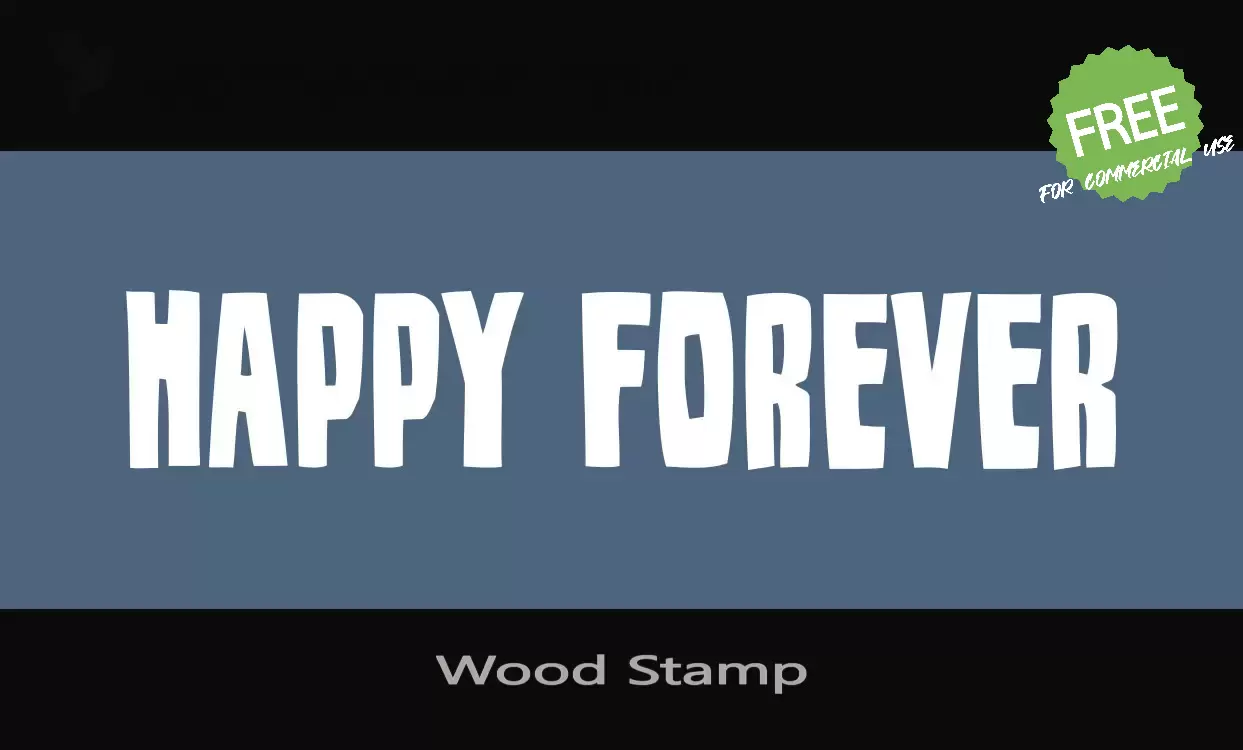 Sample of Wood-Stamp