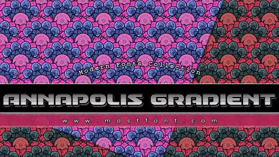 「Annapolis-Gradient」字体排版图片