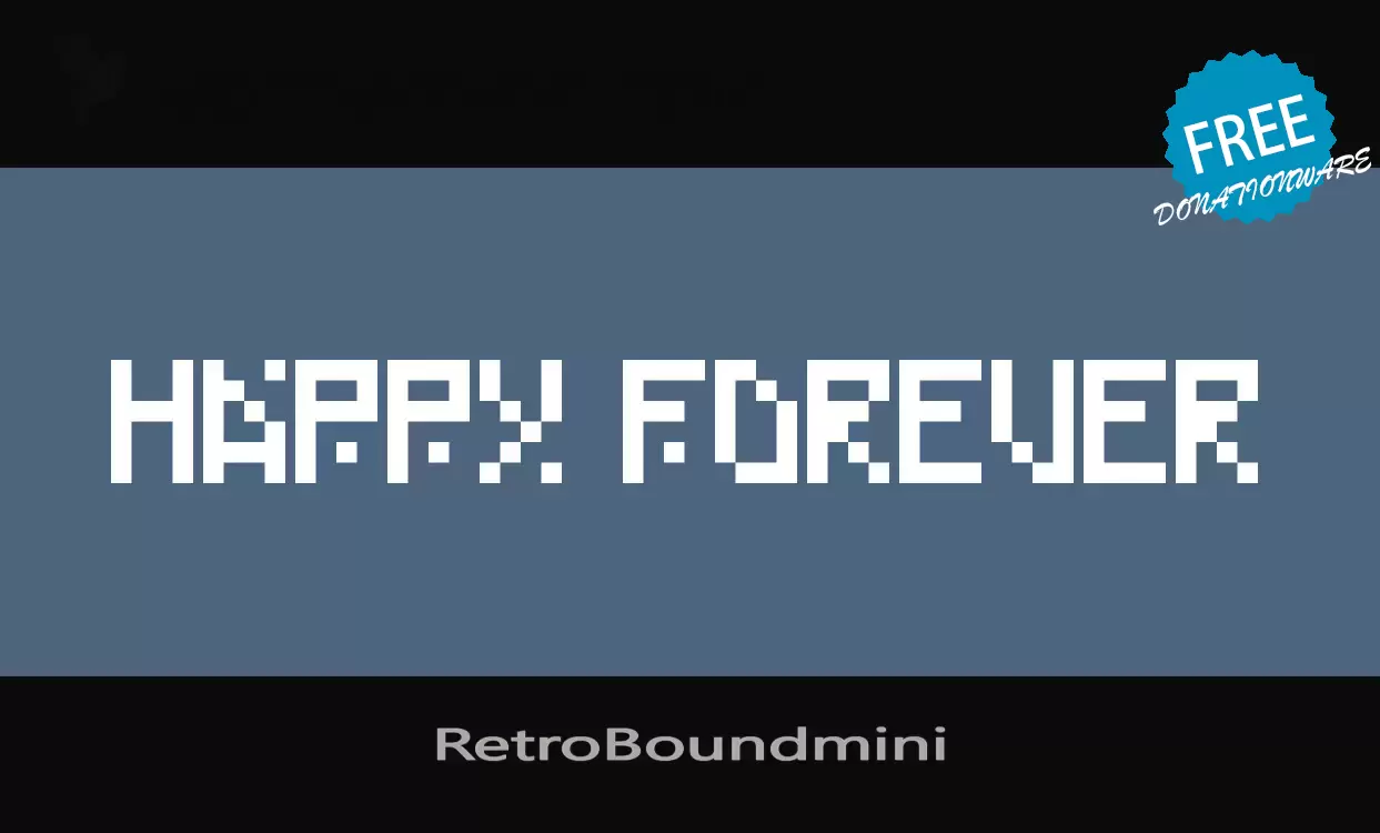 Sample of RetroBoundmini