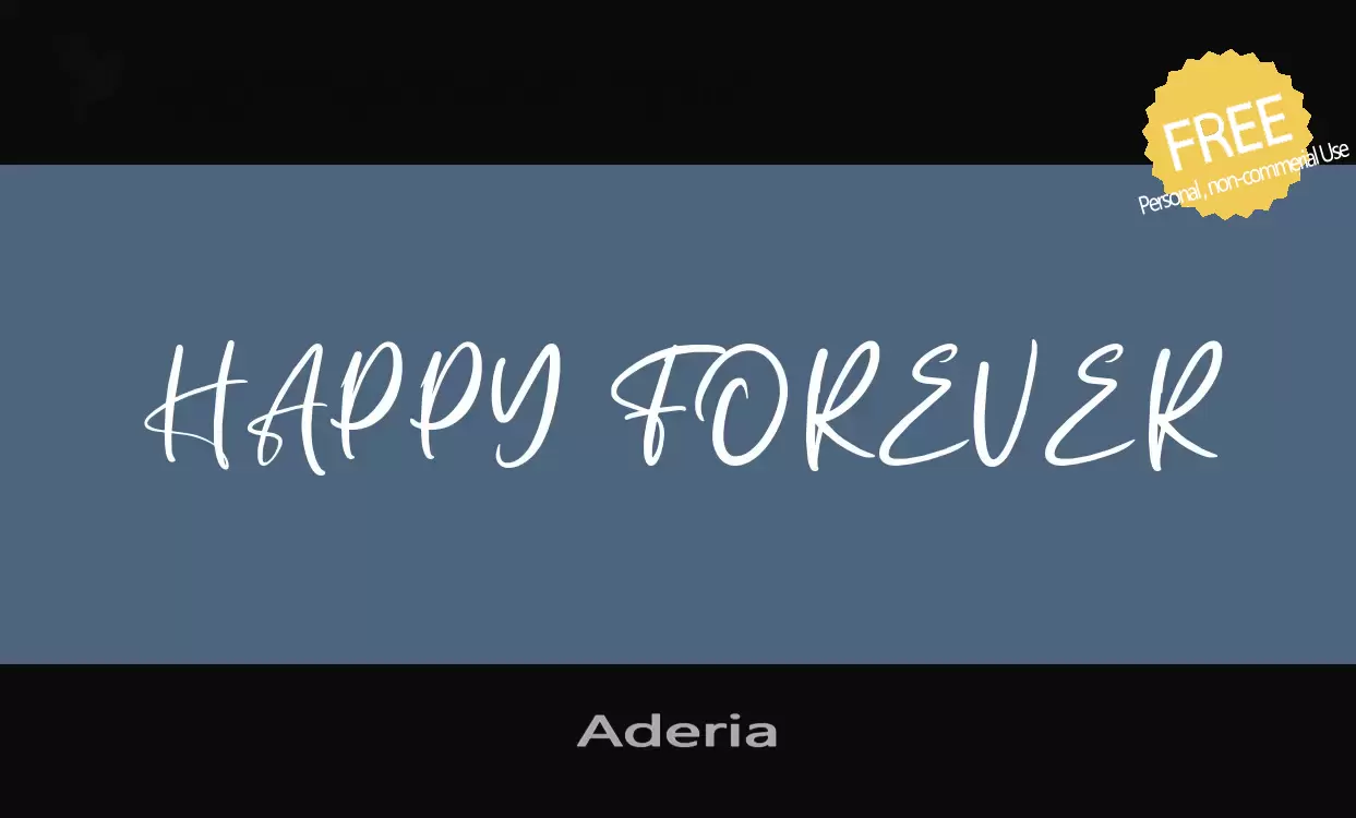 Sample of Aderia