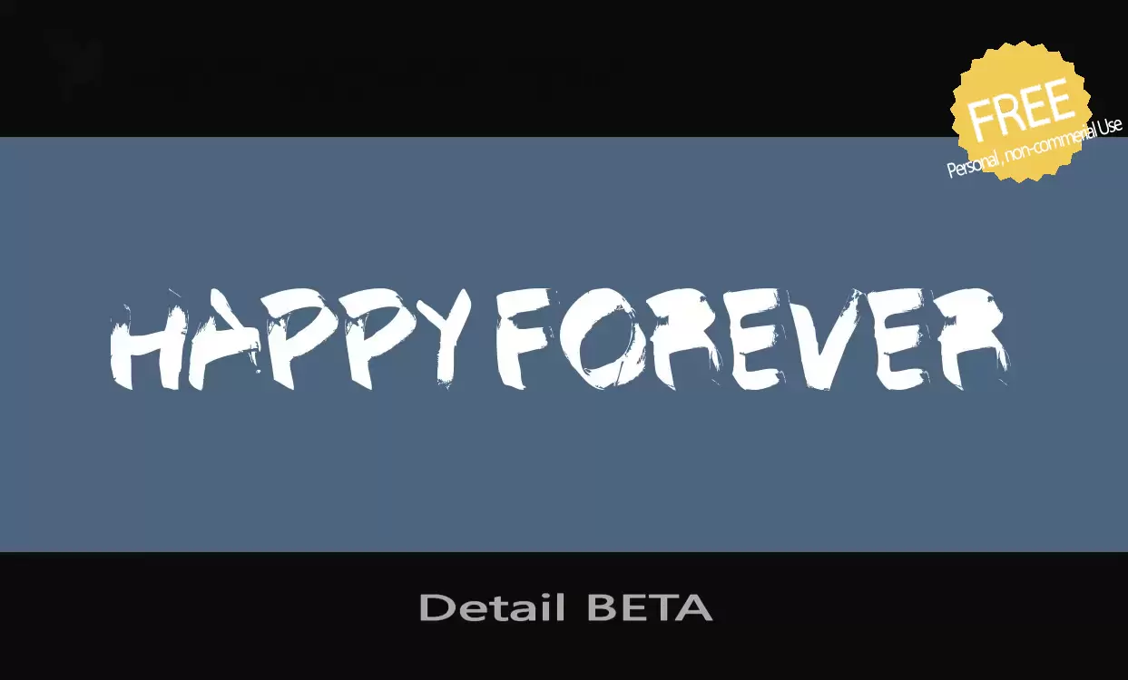 Sample of Detail-BETA