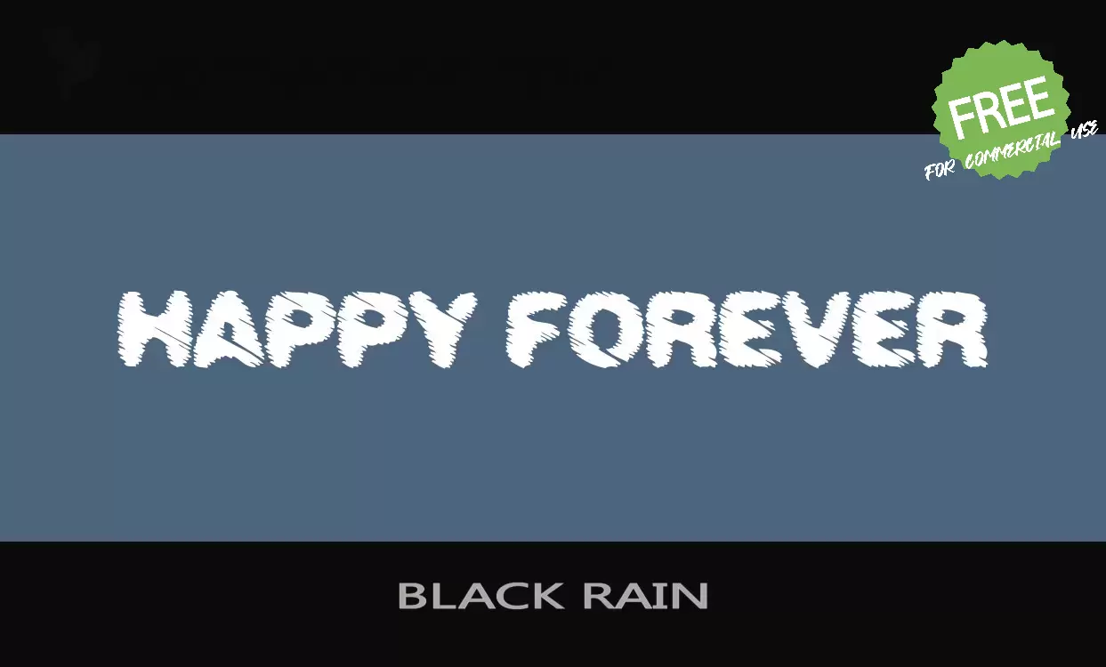Sample of BLACK-RAIN