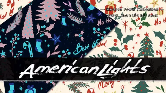 Typographic Design of AmericanLights