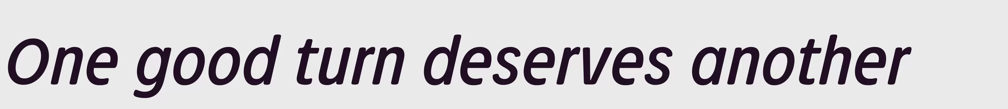 「BookItalic」字体效果图