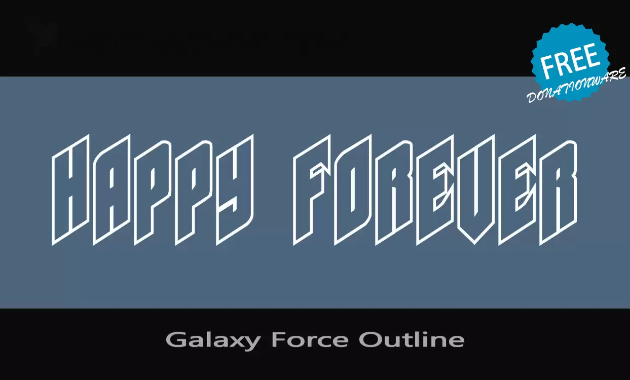 Sample of Galaxy-Force-Outline