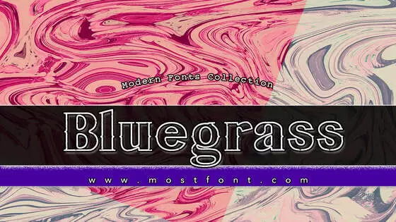 Typographic Design of Bluegrass-OUTLINE