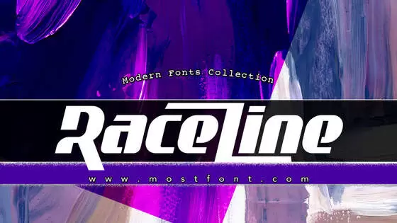 Typographic Design of Raceline