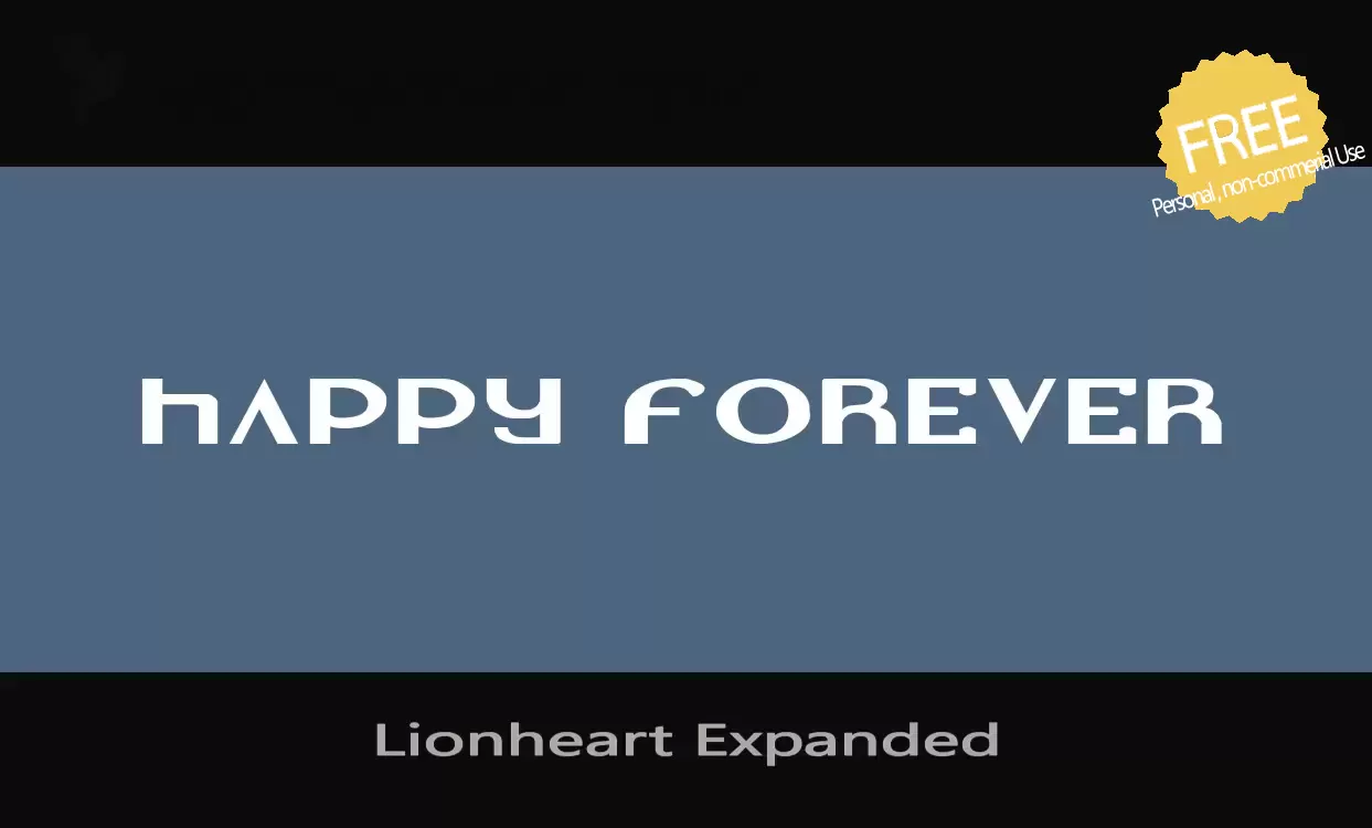 Sample of Lionheart-Expanded