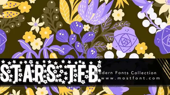 「Stars-TFB」字体排版样式