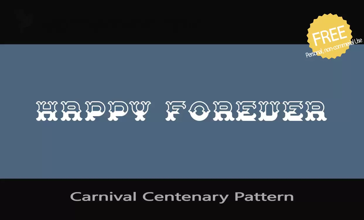Sample of Carnival-Centenary-Pattern