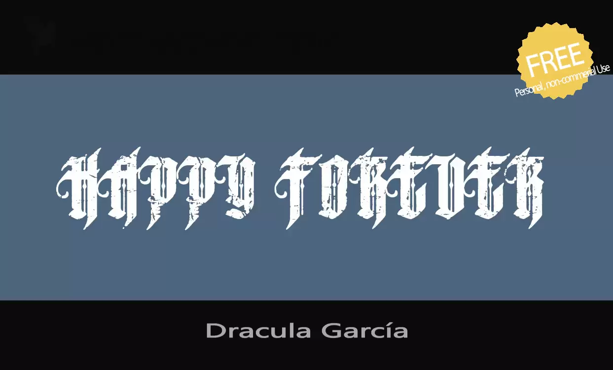 Sample of Dracula-García