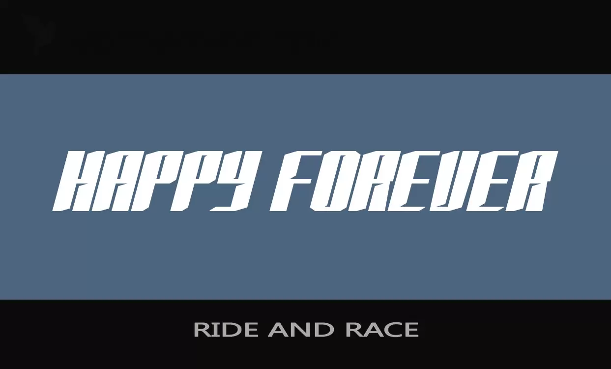 Sample of RIDE-AND-RACE