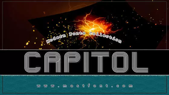 Typographic Design of Capitol