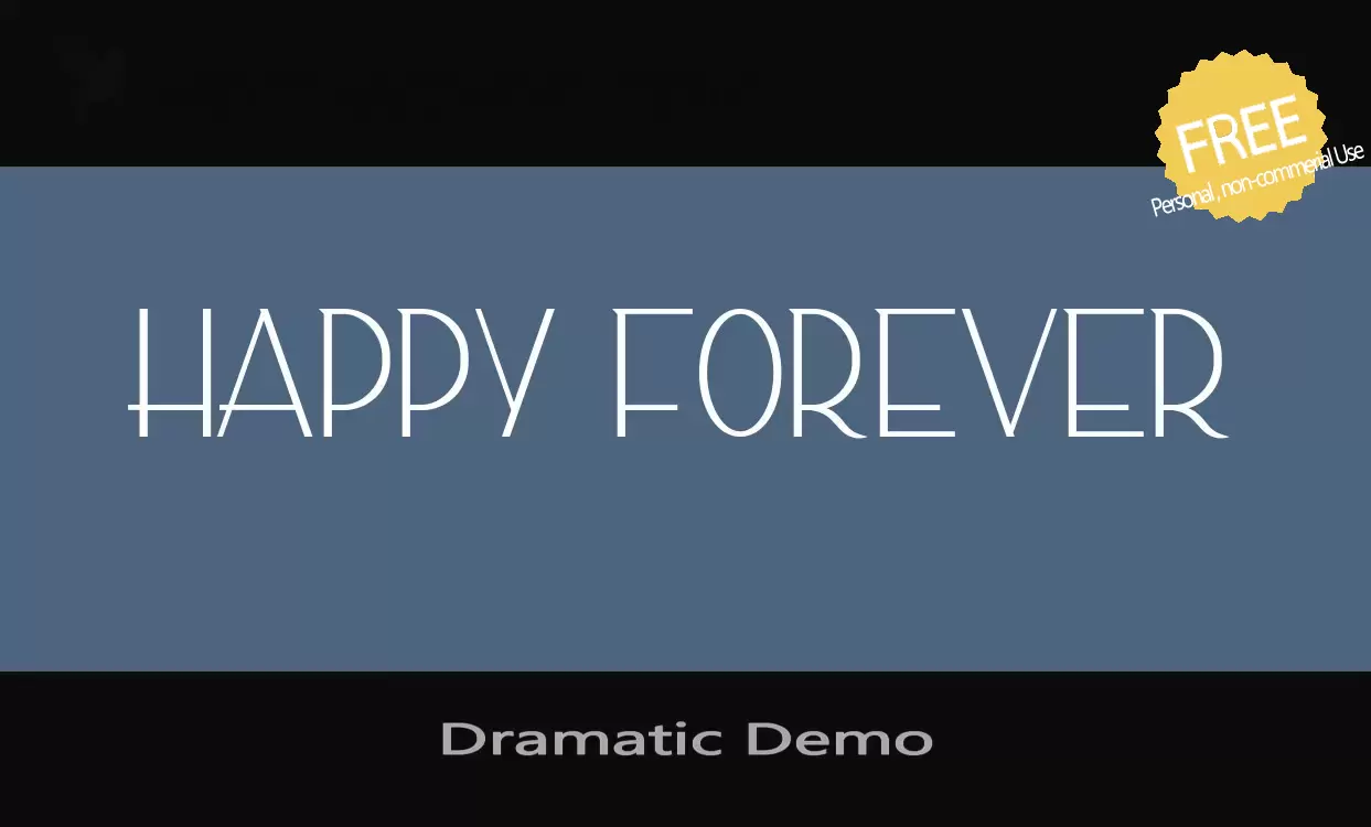 Sample of Dramatic-Demo