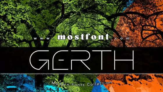Typographic Design of Gerth-Demo
