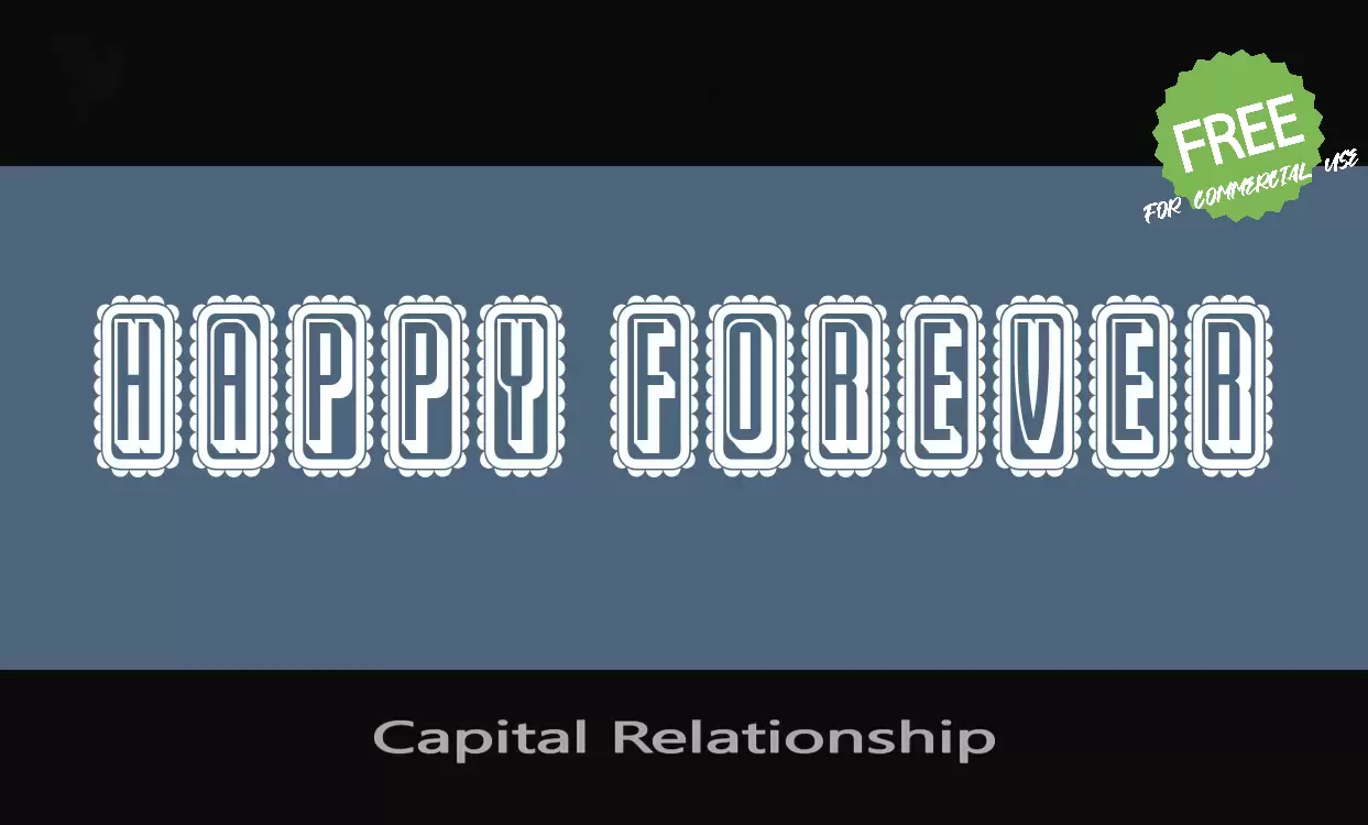 Sample of Capital-Relationship