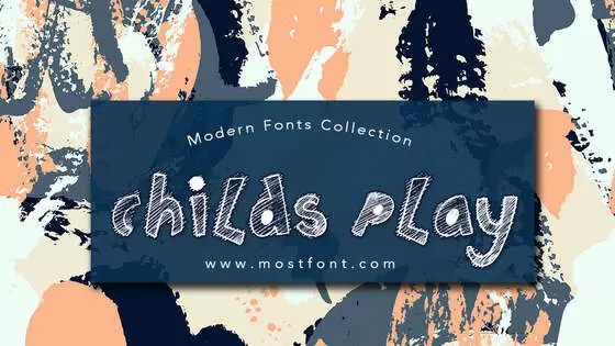 「Childs-Play」字体排版图片